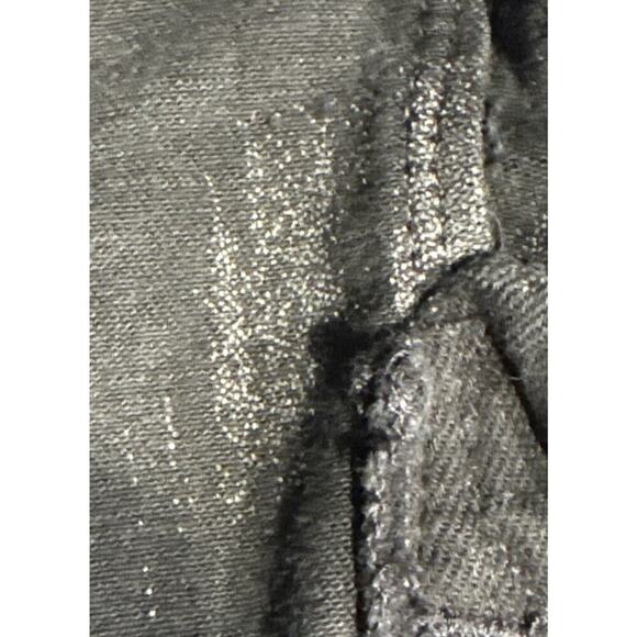 FRAME Size 32 Le High Skinny Jeans Black Denim Style# LHSK710 Condor READ - Picture 10 of 10